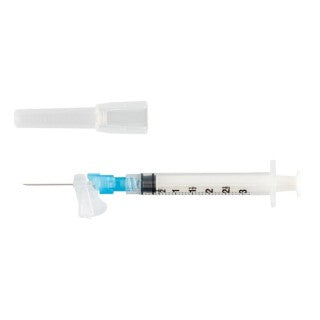 Syringe, 3mL, 20G x 1_" Needle, 50/bx, 8 bx/cs (Continental US Only)