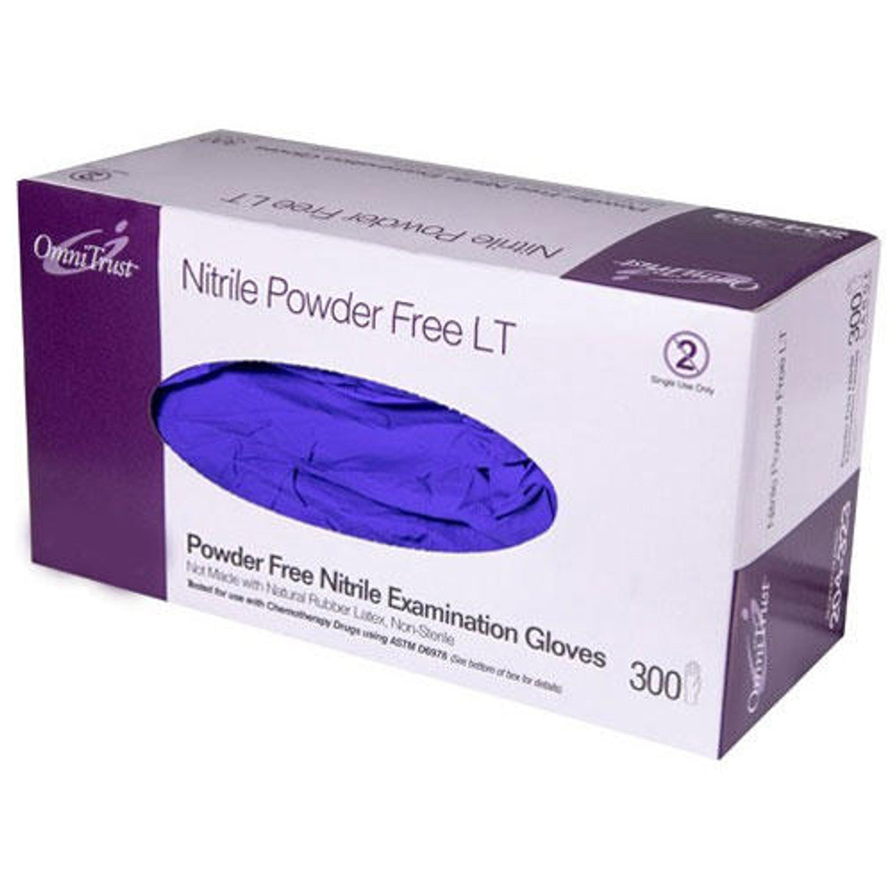 Exam Glove, Nitrile, Medium, Powder Free (PF), Blue, 300/bx, 10 bx/cs (50 cs/plt) (See additional pricing for drop ship orders less than 1,000 cs)