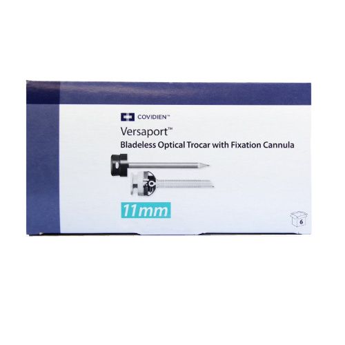 Optical Trocar, 11 mm, with Fixation Cannula, Long, 6/bx (Continental US Only)