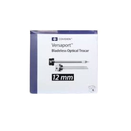 Optical Trocar, 12 mm, with Smooth Cannula, Standard, 6/bx (Continental US Only)