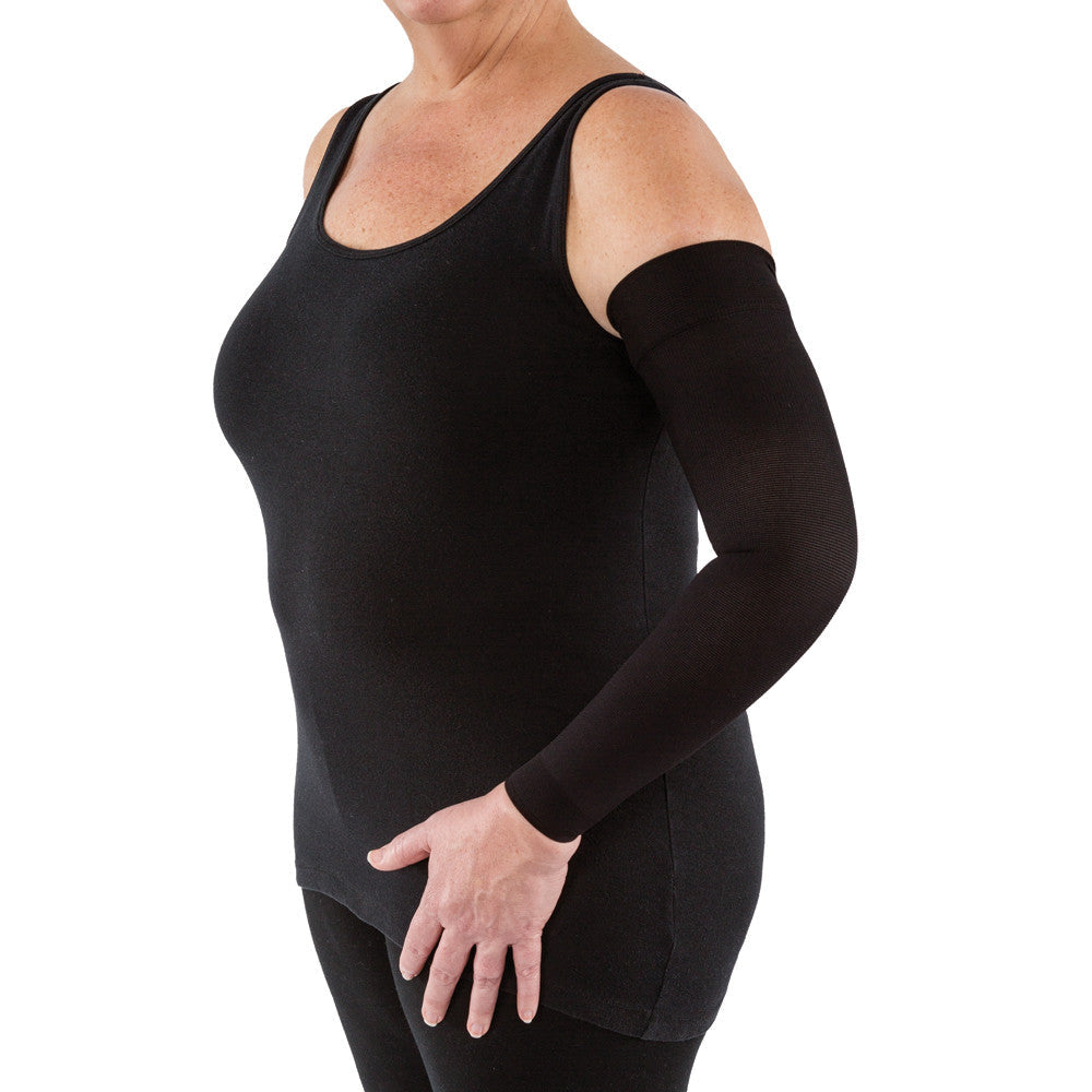 Armsleeve, 20-30 mmHG, Black, Regular, Size 1 (Continental US Only)
