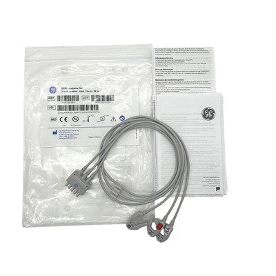ECG Leadwire Set, 3-Lead, 29" Length, Grabber, AHA (Continental US Only)