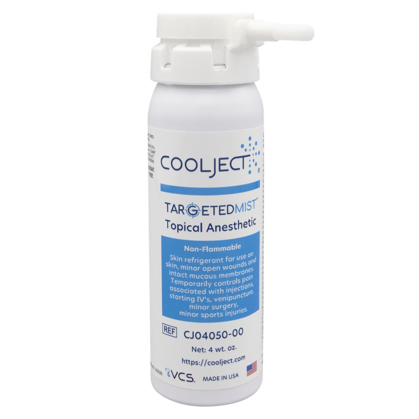 CoolJect™ Pentafluoropropane / Tetrafluoroethane Mist Spray 4 oz. (CJ04050-00)