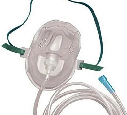 Mask Oxygen AirLIfe Adult Vinyl Resin Ea, 50 EA/CA (001201)