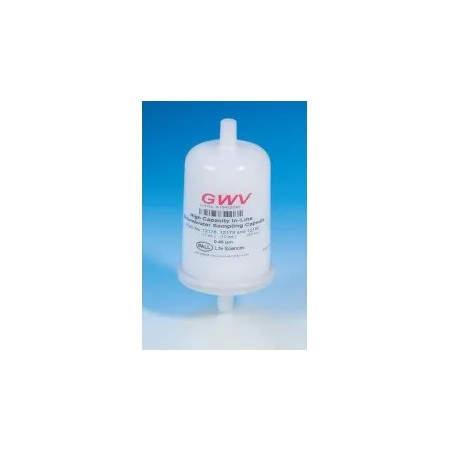 GWV High Capacity Groundwater Sampling Capsules, 0.45m, 10/pk (Item on Manufacturer Back Order with no Estimated Time of Availability)