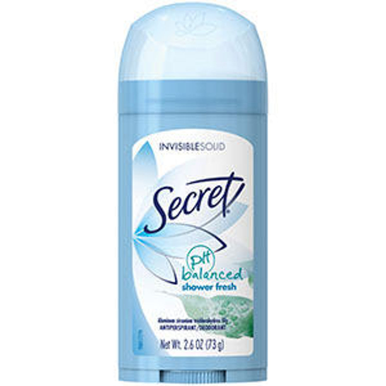 Secret Invisible Solid Deodorant, Spring Breeze, 2.6 oz, 12/cs