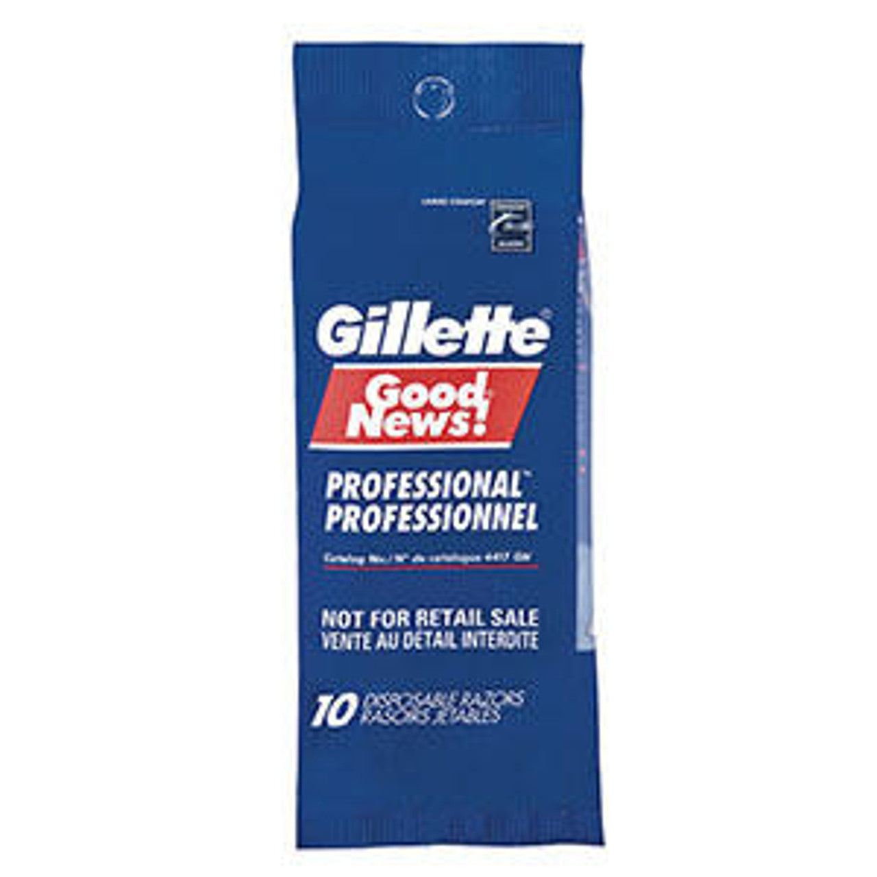 Gillette Good News! Twin Razors, Pivot Plus, Disposable, Comfort Blades, Chromium Coating , 34/slv, 40slv/cs