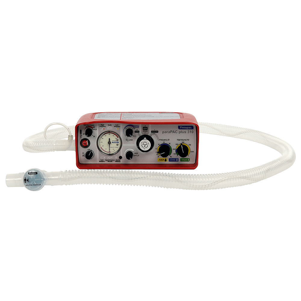 Parapac Plus Kit with Internal PEEP and CPAP (US Only)