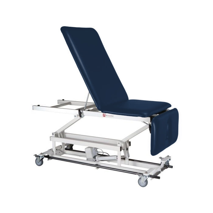 3-Section Bar Activated Table, 350 Series, 27" x 76", Dove Gray, Weight Capacity 400 lbs (DROP SHIP ONLY) (US Only)