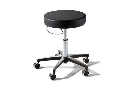276 Basic Stool, Pneumatically Adjustable, Hand Release, Auto Locking Casters, Soothing Blue (US Only) (DROP SHIP ONLY) (Delivery Info Sheet Required)