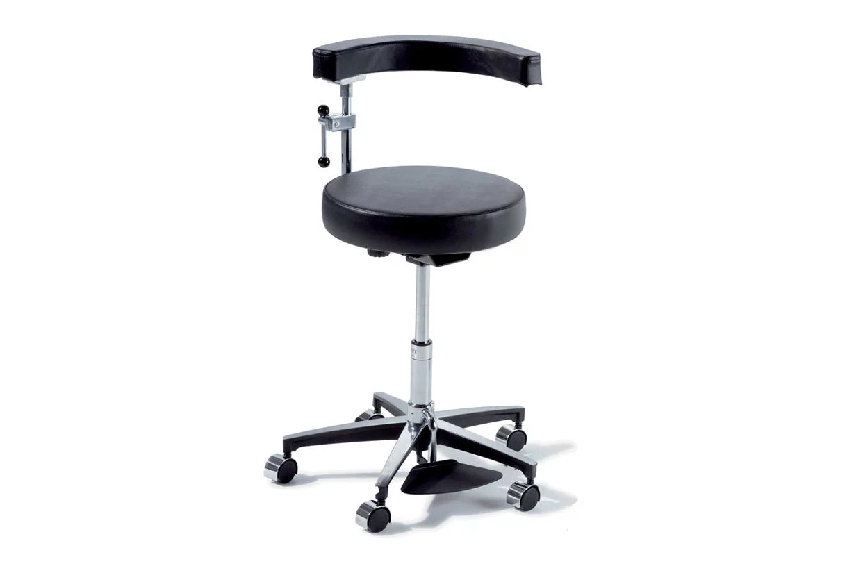 278 Basic Stool, w/ Foot Release, Pneumatically Adjustable, Obsidian (US Only) (DROP SHIP ONLY) (Delivery Info Sheet Required)