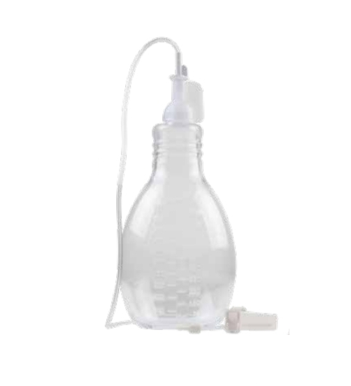 Vacuum Bottle, 500ml, with Drainage Line, 10/cs (Continental US Only) (Drop Ship Requires Pre-Approval)