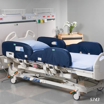 Progressa ICU, for 2 Beds, 2-1/2 x 9-1/2 x 40-1/2" Upper, 2-1/2 x 9-1/2 x 25-1/2" Lower, 4 pad/st (Continental US + HI Only)