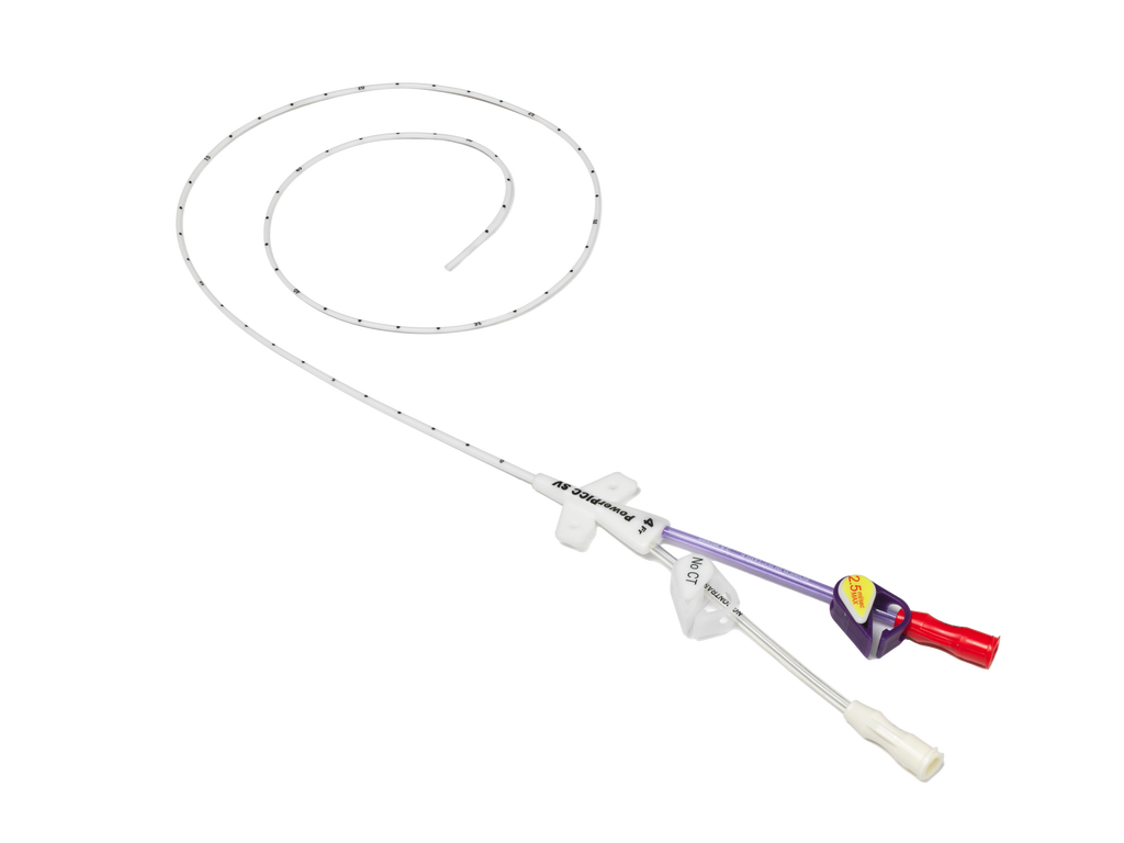 PowerPICC SV Catheter, 3 FR, Single-Lumen IR with 70 cm Nitinol Guidewire, 5/cs (Continental US Only) (Drop Ship Requires Pre-Approval)