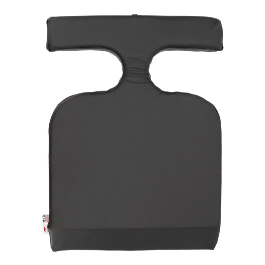 Ladies Comfort Cushion, 18" x 22.5" x 3", Vinyl Cover, Gray