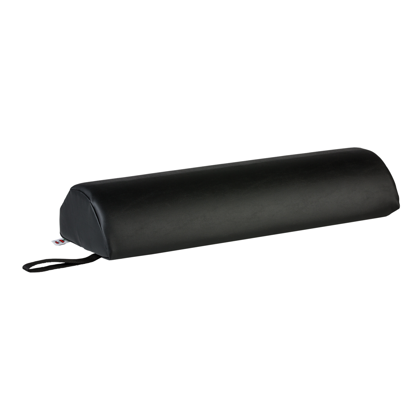 Half Round Bolster, Medium, 24" x 9" x 4.5", Black