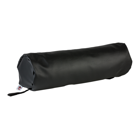 Fluffy Bolster, Soft, 24" x 8", Gray