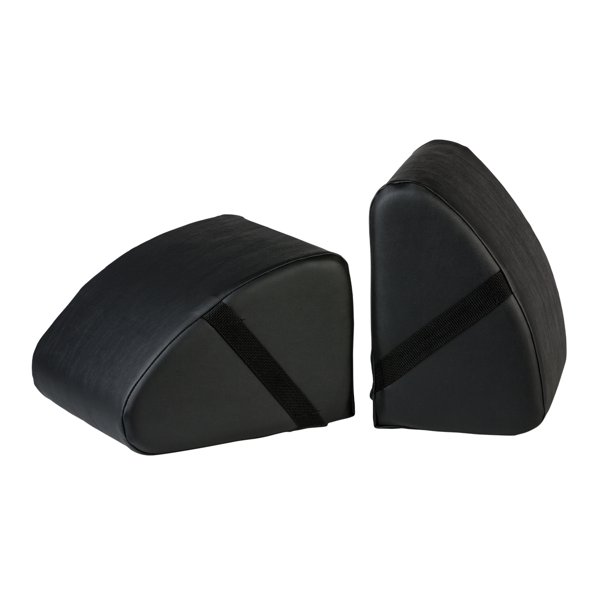 Traction Table Knee Bolster Set, Dual Height, Black