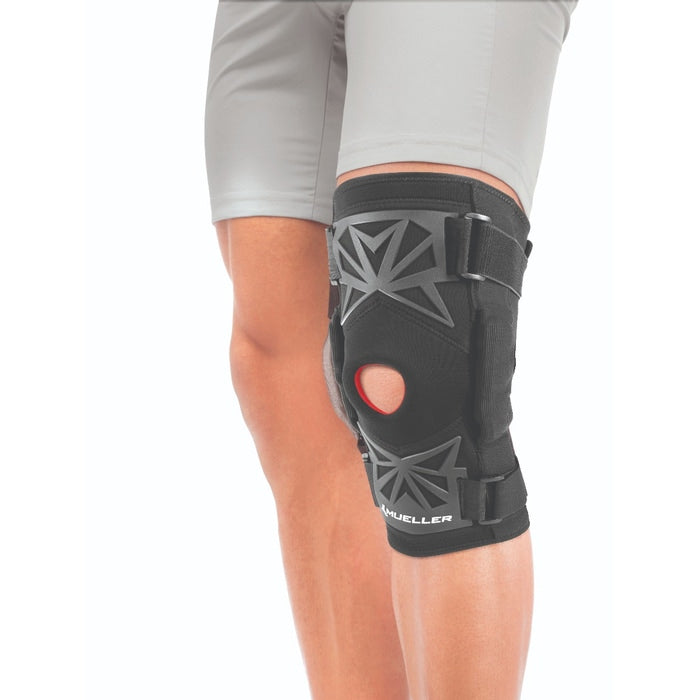 Hinge Knee Brace, XX-Large (Products are only available for sale in the U.S. Products cannot be sold on Amazon.com or any other 3rd party platform without prior approval by Mueller.)
