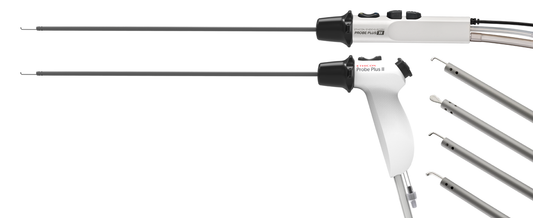 PROBE PLUS II, Curved Dissector Electrode, 5mm Shaft, 34cm Length, Hollow Tip Electrode, 6/bx (Continental US Only)