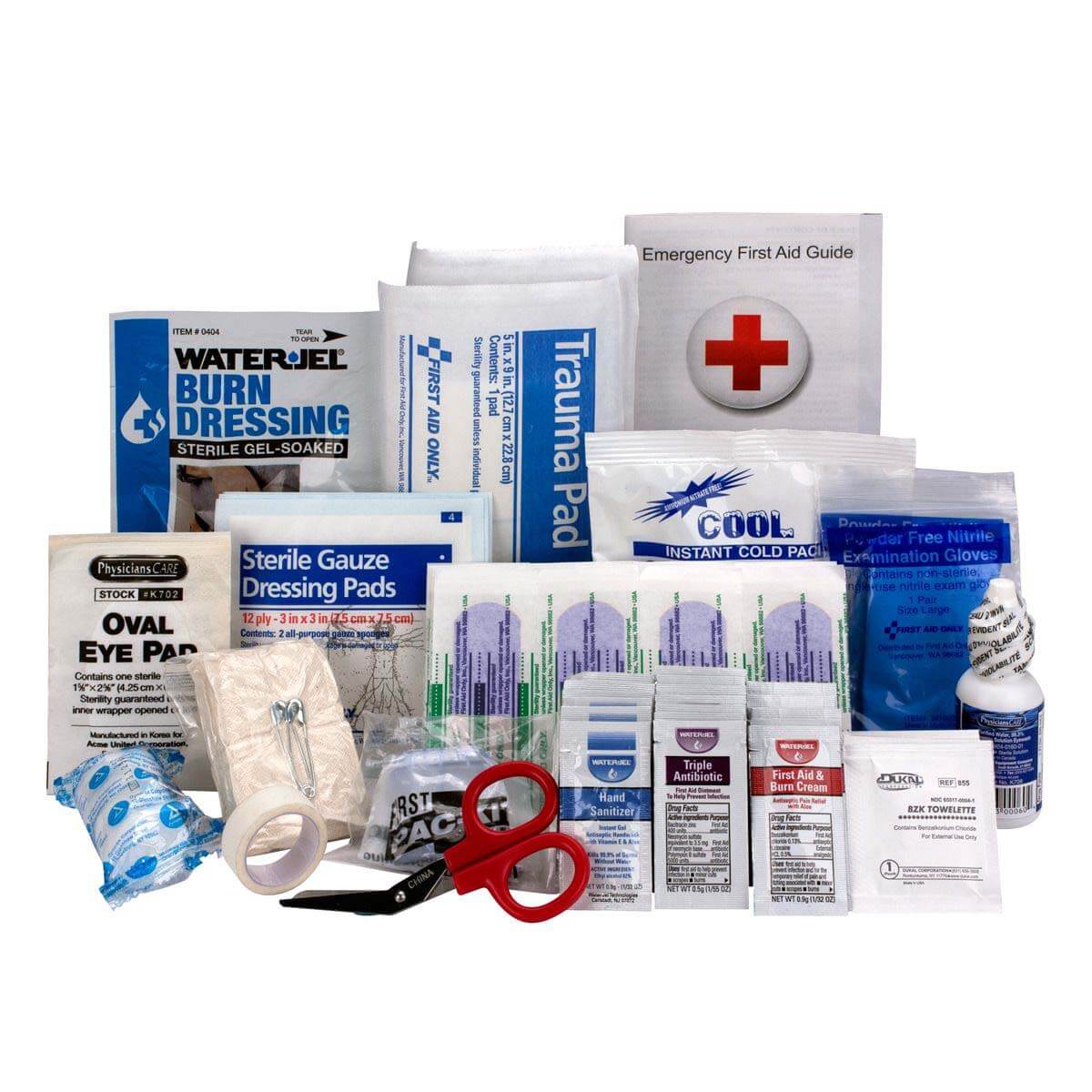 25 Person Refill Kit, ANSI A, Restaurant version (DROP SHIP ONLY - $150 Minimum Order)