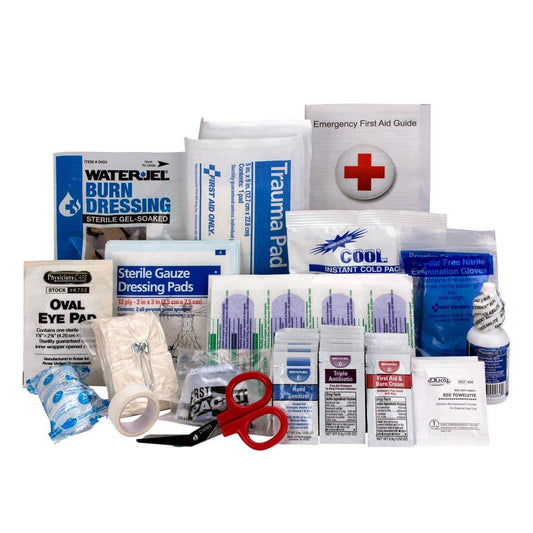 25 Person Refill Kit, ANSI A, Restaurant version (DROP SHIP ONLY - $150 Minimum Order)