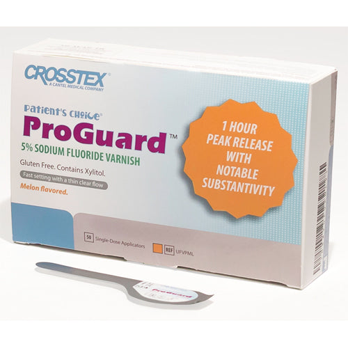 Varnish, 5% Sodium Fluoride, Melon, 24 Month Shelf Life, 50 Single-Dose Applicators/bx