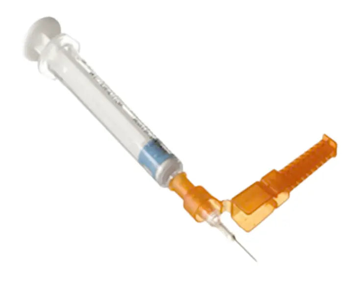 3mL Luer Lock Syringe with Filter-Pro Device & 23G x 1" Pre-Attached Needle, Point-Lok device, 200/cs  (US Only)