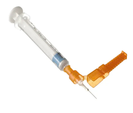 3mL Luer Lock Syringe with Filter-Pro Device & 23G x 1" Pre-Attached Needle, Point-Lok device, 200/cs  (US Only)