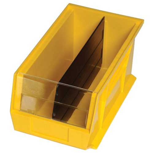 Dividers, Ultra Series, Black, For Use With Stack and Hang Bin Item QUS224, 6/ctn (DROP SHIP ONLY)
