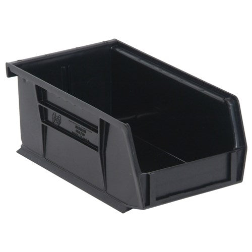 Bins, Stack and Hang, Black, 7-3/8" x 4-1/8" x 3", 24/ctn (DROP SHIP ONLY)
