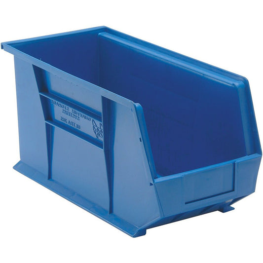 Bins, Stack and Hang, Blue, 18" x 8-1/4" x 9", 6/ctn (DROP SHIP ONLY)