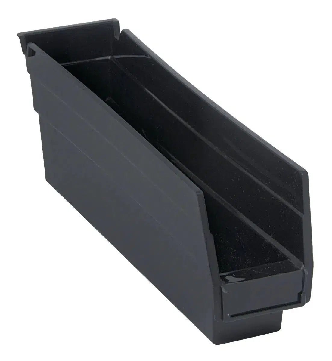 Shelf Bin, 11 5/8" x 2.75" x 4", Black, 36/ctn (DROP SHIP ONLY)