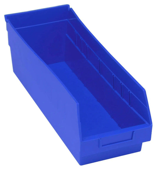 Shelf Bin, 17 7/8" x 6 5/8" x 6", Blue, 20/ctn (DROP SHIP ONLY)