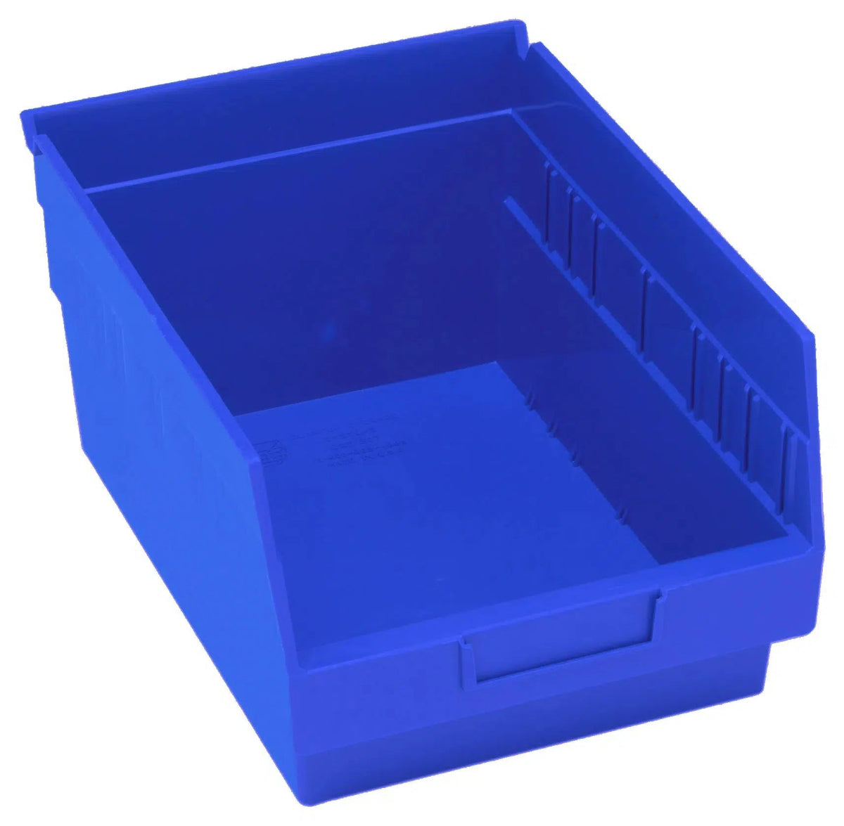 Shelf Bin, 11 5/8" x 8 3/8" x 6", Blue, 20/ctn (DROP SHIP ONLY)