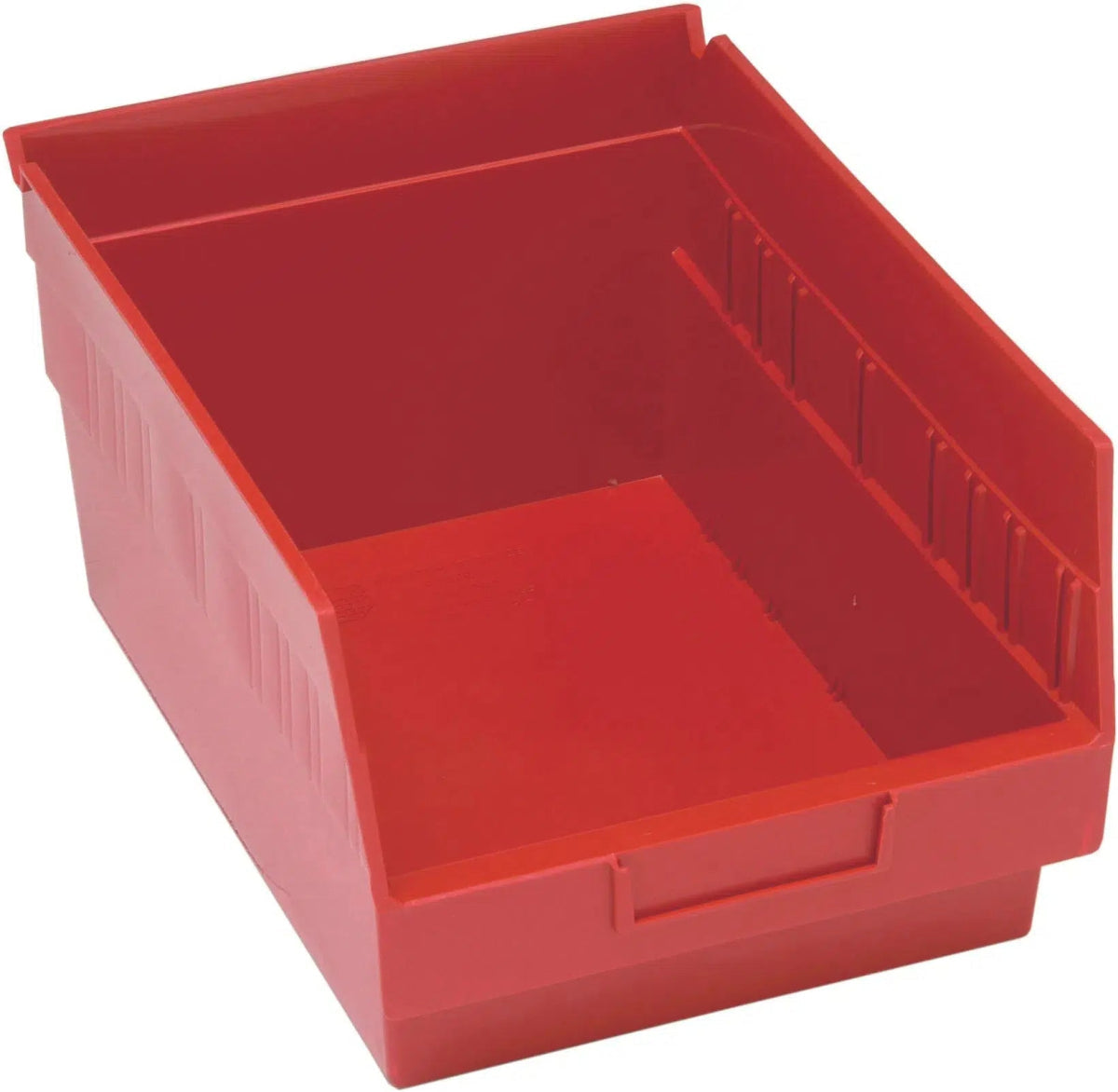 Shelf Bin, 11 5/8" x 8 3/8" x 6", Red, 20/ctn (DROP SHIP ONLY)