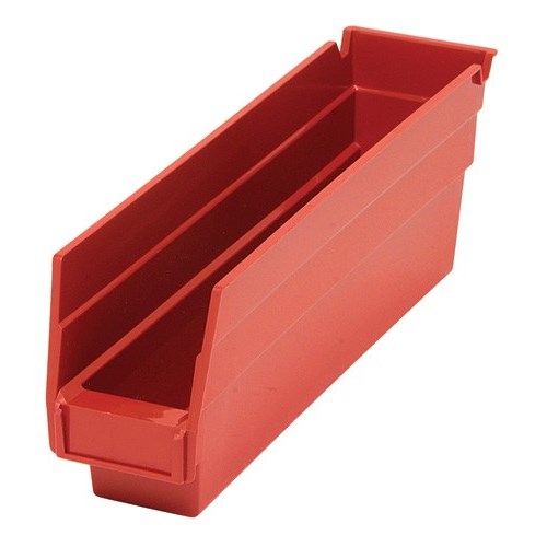 Shelf Bin, 23 5/8" x 4 1/8" x 4", Ivory, 16/ctn (DROP SHIP ONLY)