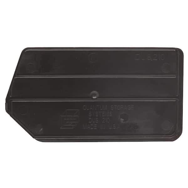 Dividers, Ultra Series, Black, For Use With Stack and Hang Bin Item QUS210, 6/ctn (DROP SHIP ONLY)