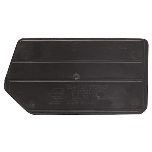 Dividers, Ultra Series, Black, For Use With Stack and Hang Bin Item QUS210, 6/ctn (DROP SHIP ONLY)