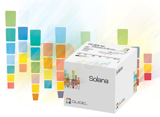 Solana Influenza A+B Control Set, 1 test/kt (Continental US Only - including Alaska & Hawaii) (DROP SHIP ONLY)