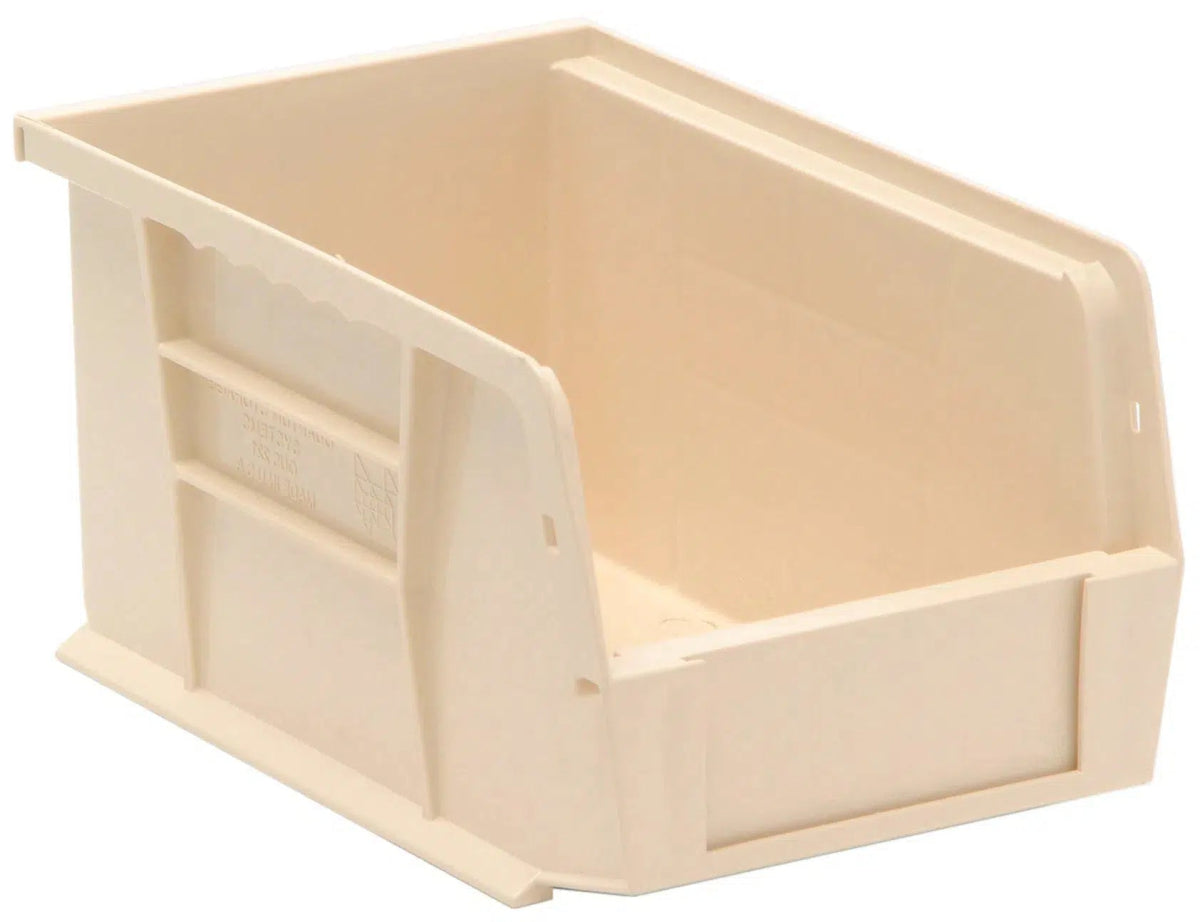 Bins, Stack and Hang, Ivory, 9-1/4" x 6" x 5", 12/ctn (DROP SHIP ONLY)
