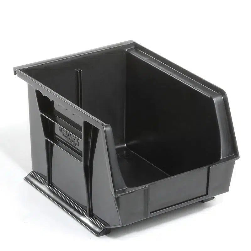 Bins, Stack and Hang, Black, 10-7/8" x 11" x 5", 6/ctn (DROP SHIP ONLY)