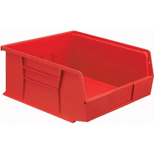 Bins, Stack and Hang, Red, 10-7/8" x 11" x 5", 6/ctn (DROP SHIP ONLY)