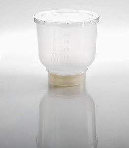MicroFunnel   Plus Filter Funnel with Metricel Black Membrane, 300mL, 0.8m, Black, Gridded, Sterile, Individually Bagged, 20/pk