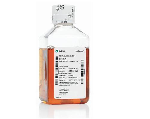 HyClone Defined Fetal Bovine Serum (FBS), 500 mL, Heat Inactivated (Ships on Dry Ice) (Item is Non-Returnable) (DROP SHIP ONLY)