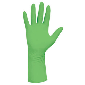 Halyard PUREZERO Limon-Extra Nitrile Glove, Standard, Green, X-Large, 50/bx, 10 bx/cs