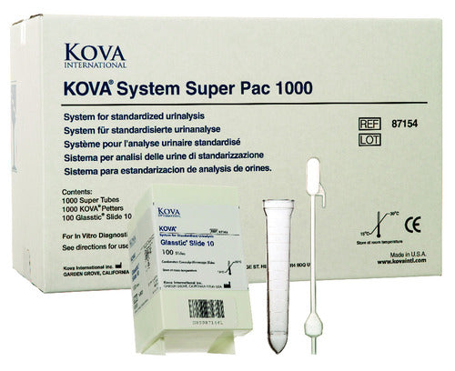 System Super Pac 1000, Includes: (100) Glasstic Slide 10, (1000) Petters, (1000) Super Tubes