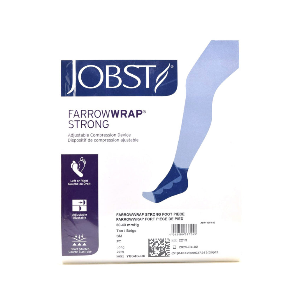 Compression Wrap, JOBST FarrowWrap, Strong, Foot, Long, Tan, Small (Continental US Only) (FWST-O-FLT2)