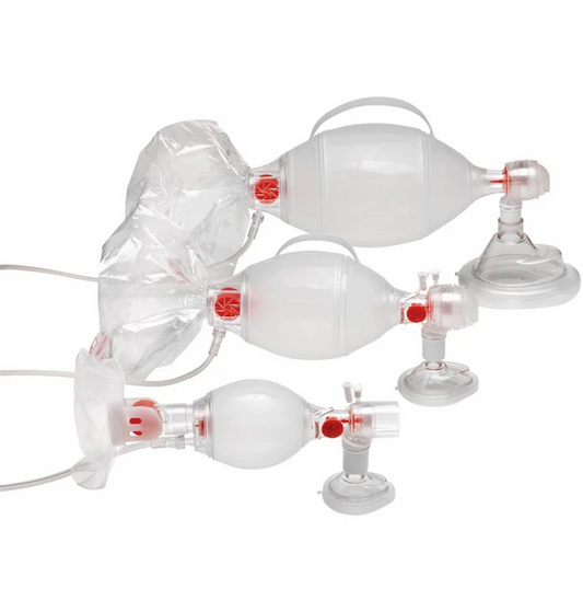 SPUR II Bag Valve Mask Resuscitator Adult Disposable Ea, 12 EA/CA (520211000)