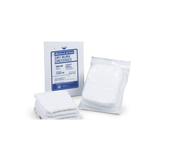 Burn Dressing, 9" x 36", 16-Ply, with Sewn Edges, 60/cs